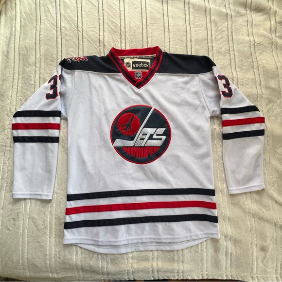 Dustin Byfuglien Winnipeg Jets Heritage Classic Jersey White Size Large - Picture 3 of 7